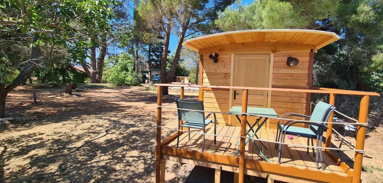 Roulotte Dans L'Aude Villa Trausse Екстериор снимка