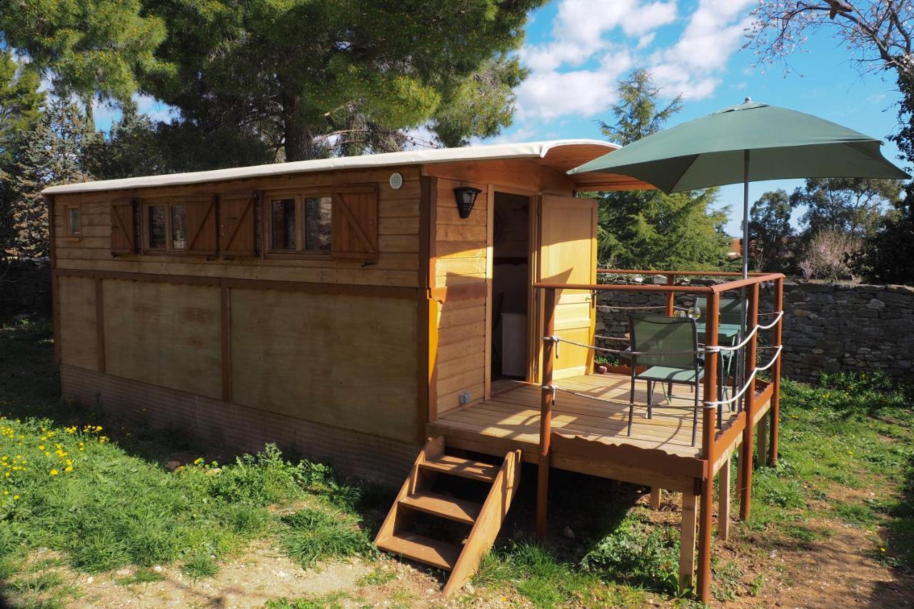Roulotte Dans L'Aude Villa Trausse Екстериор снимка